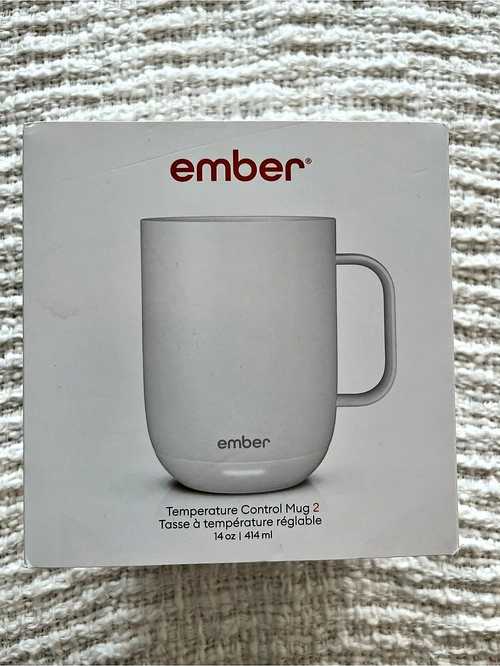 Ember Temperature Control Mug 2 White NWT